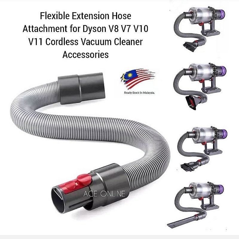 efter skole Orientalsk Snavset Flexible Extension Hose Attachment Replacement for Dyson V8 V7 V10 V11 V12  Cordless Vacuum Cleaner Accessories | Shopee Malaysia