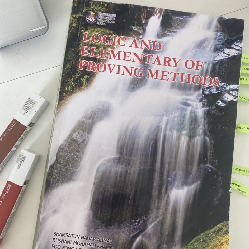 MAT222 Logic and Proving Techniques | Shopee Malaysia
