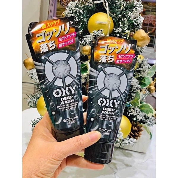 OXY Japanese Oxygen Men'S Facial Cleanser 130g Shopee Malaysia