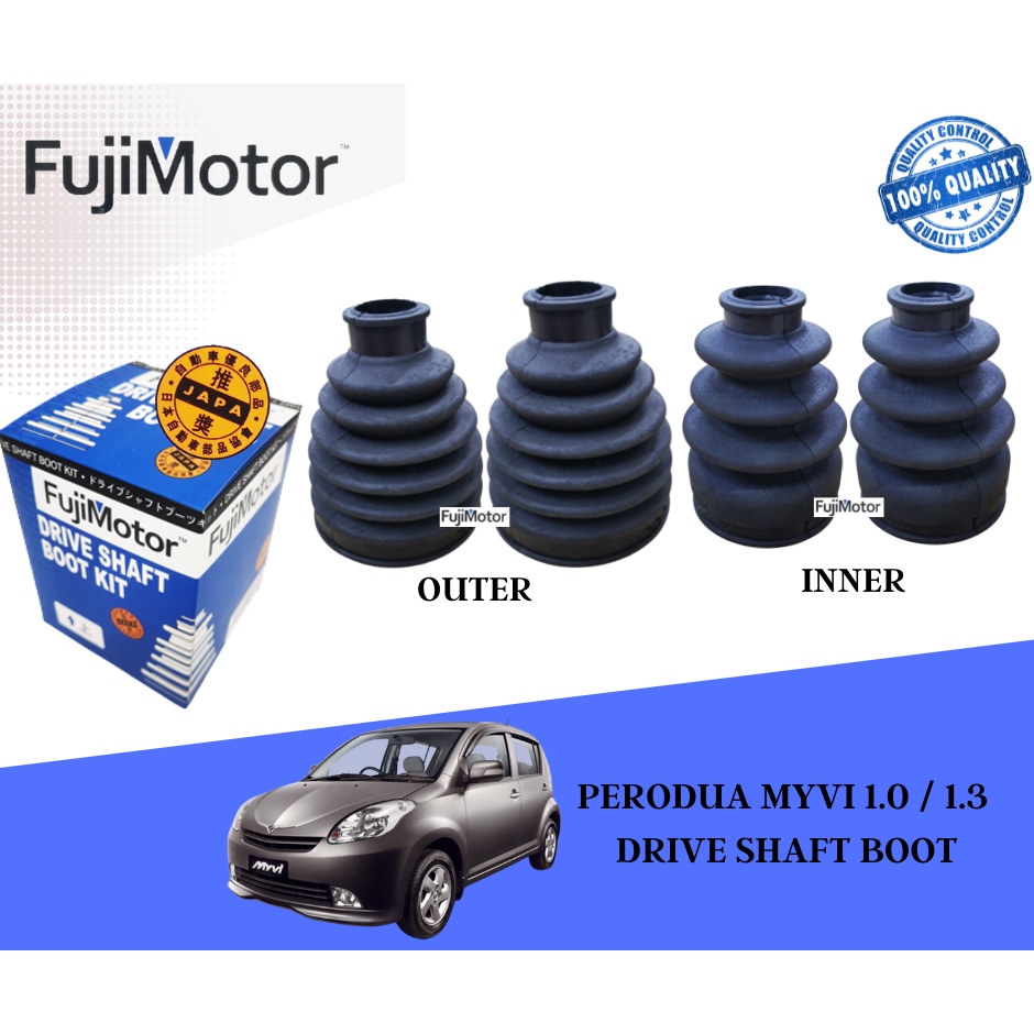 🔥🔥DIREGT KILANG 🔥🔥Perodua Myvi 1.0/1.3 Bezza Drive Shaft Boot CV Boot Cover ***FUJIMOTOR BRAND