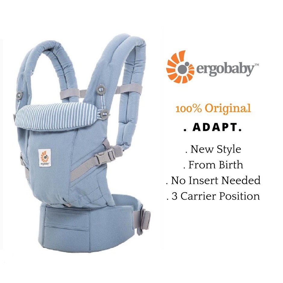 Clearance Authentic ERGObaby ADAPT Carrier 4 color with Warranty
