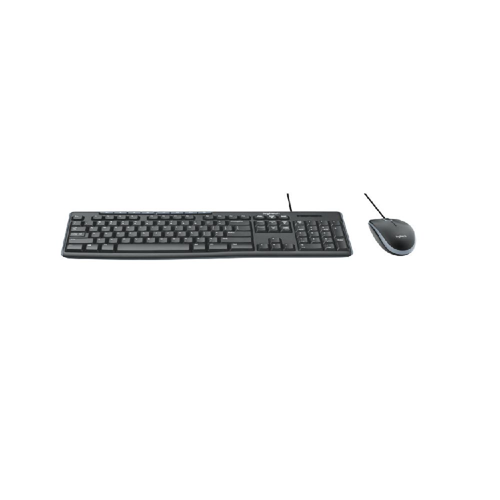 Logitech Mk200 Media Corded Keyboard And Mouse Combo Shopee Malaysia 4631