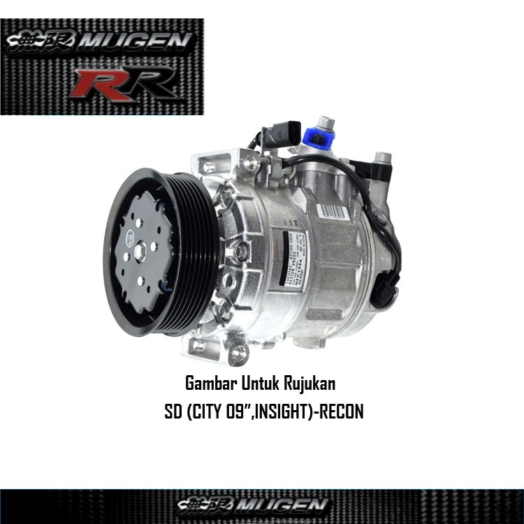 HONDA CITY 2009-2013 YEAR TMO TRSE07 5PK RECOND SANDEN COMPRESSOR ...
