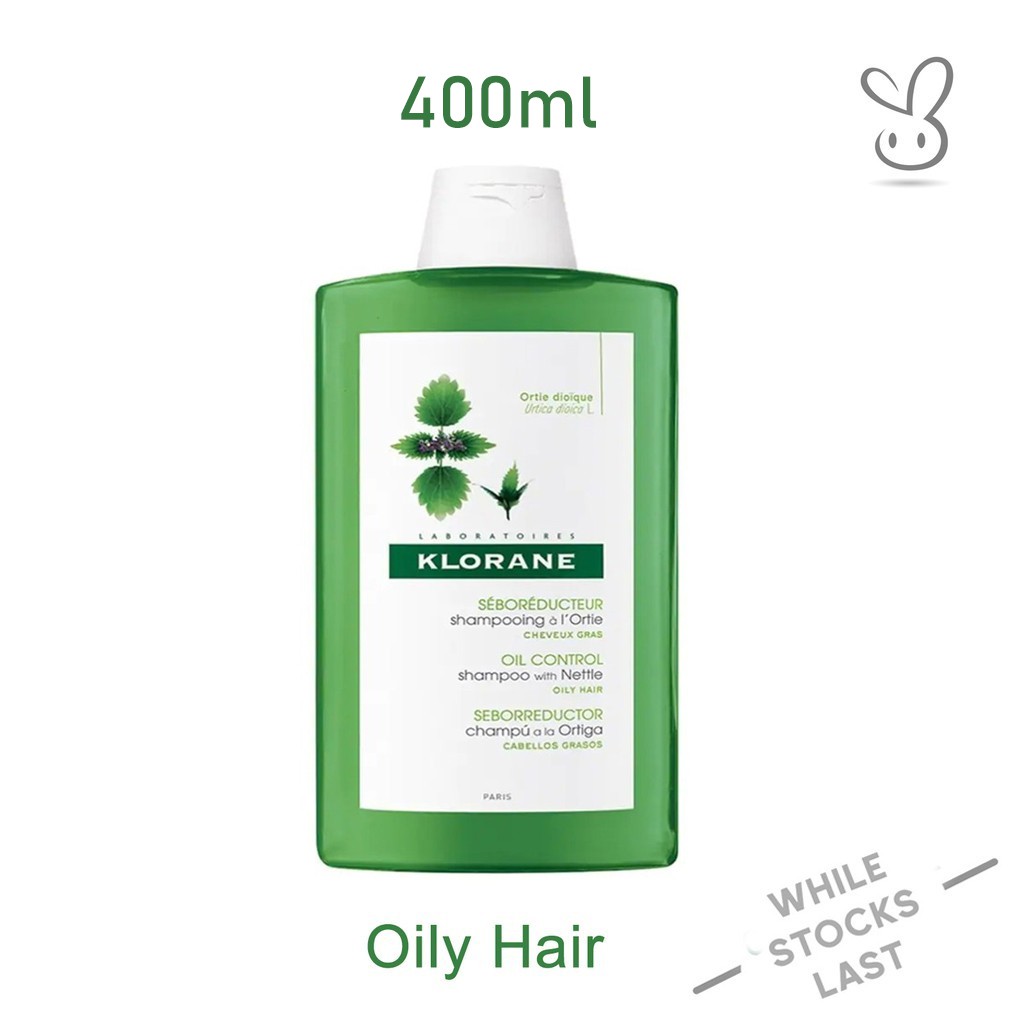 Klorane Shampoo Range 400ml Milk/Mango Butter/Flax Fiber/Nasturtium