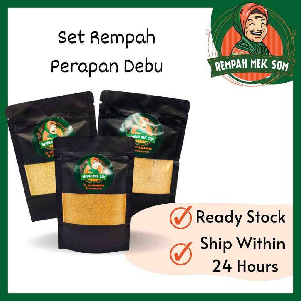 Set Rempah Perapan Debu Rempah Meksom Shopee Malaysia