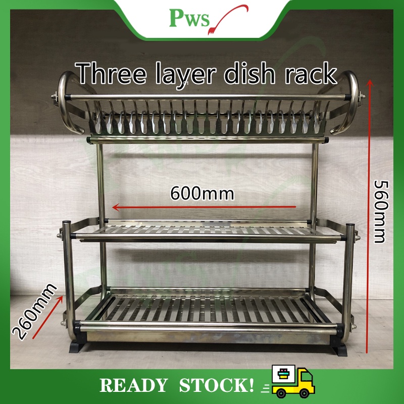 Stainless Steel high quality 3 layer / 2 layer Kitchen Dish / plate ...