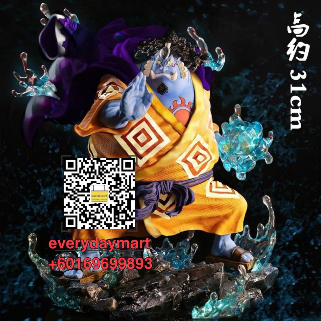 ONE PIECE🔥JINBEI CAN EXCHANGED HAND🔥STATUES ACTION FIGURE GK