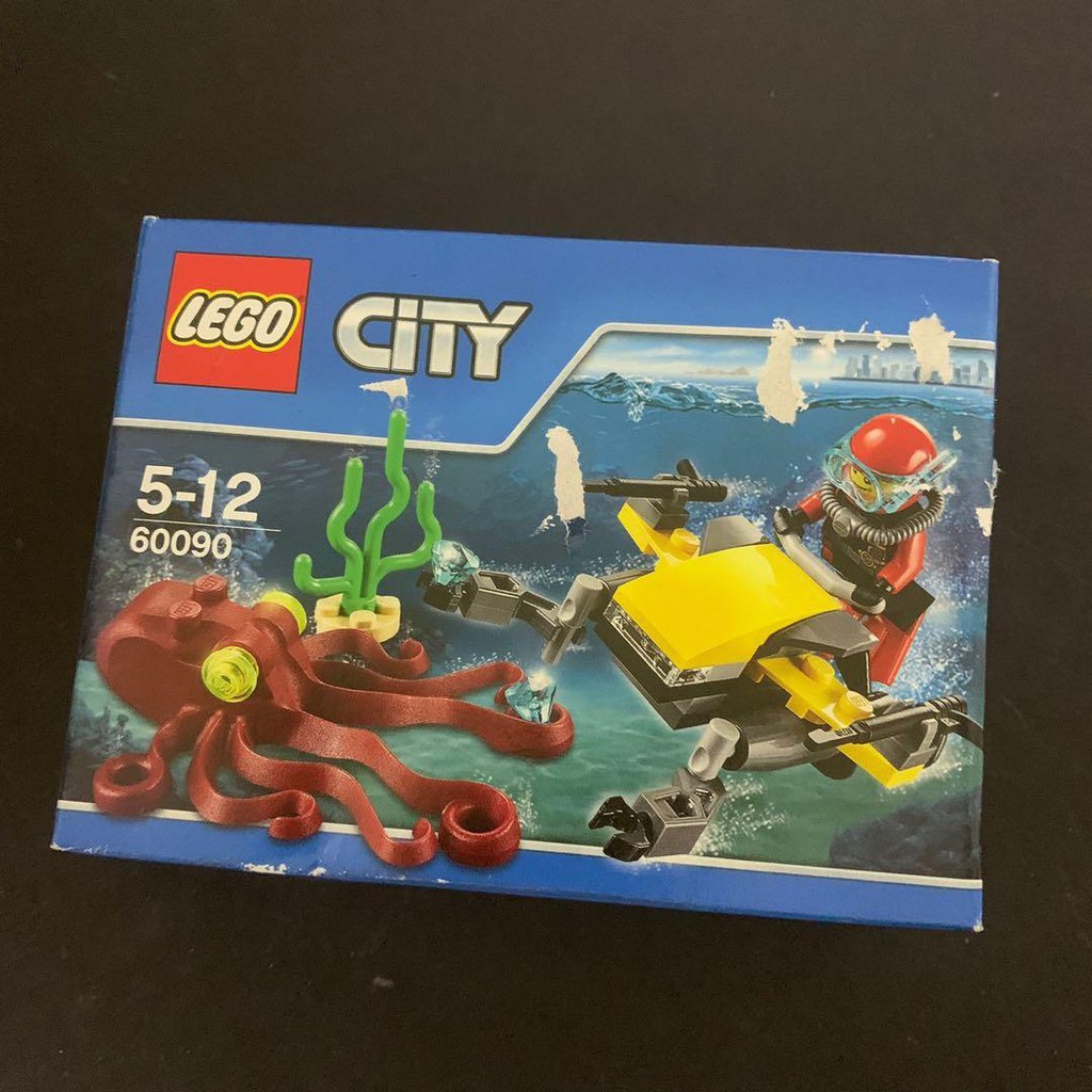 Lego deep best sale sea scuba scooter