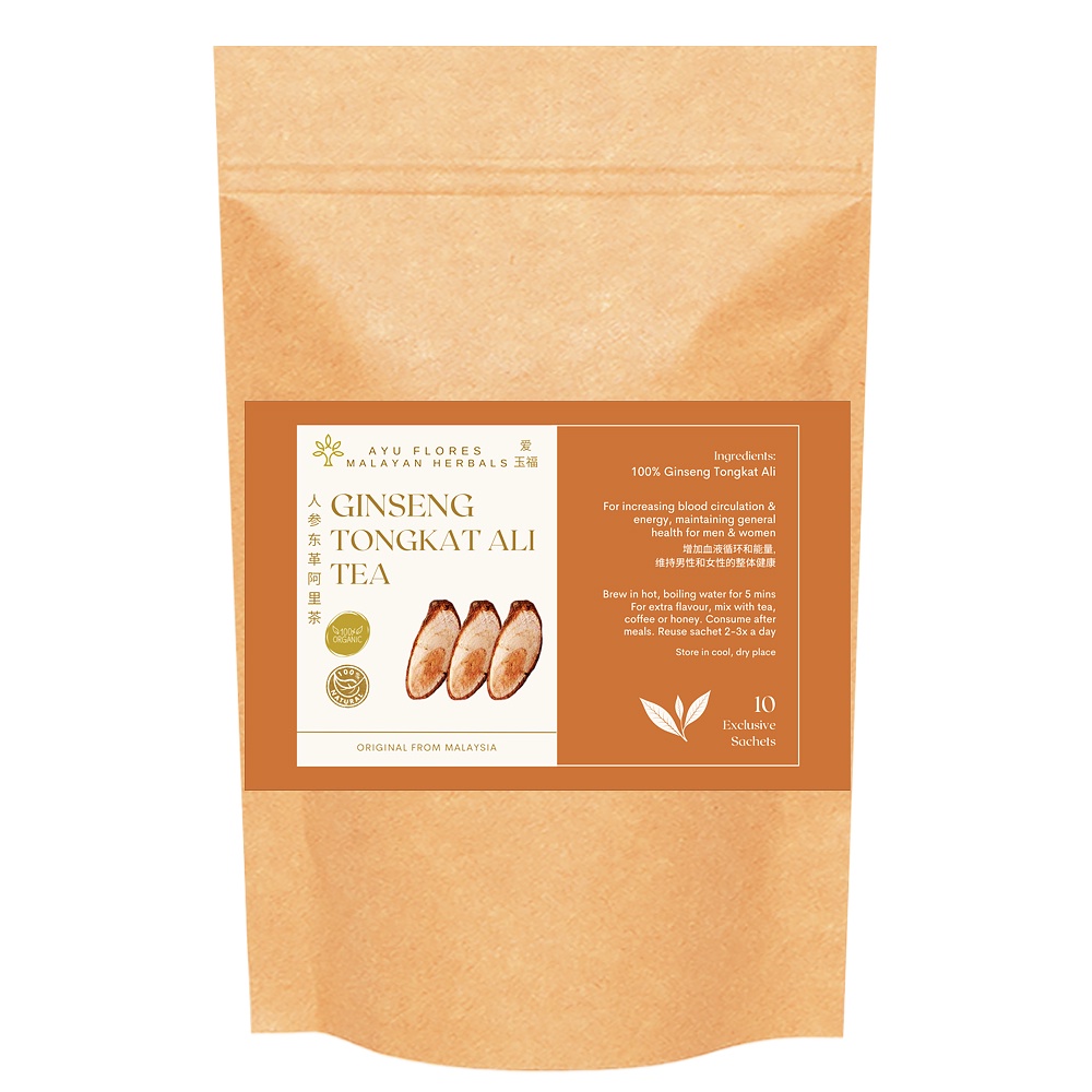 Ginseng Tongkat Ali Tea (100 Tongkat Ali) 10 Sachets Shopee Malaysia