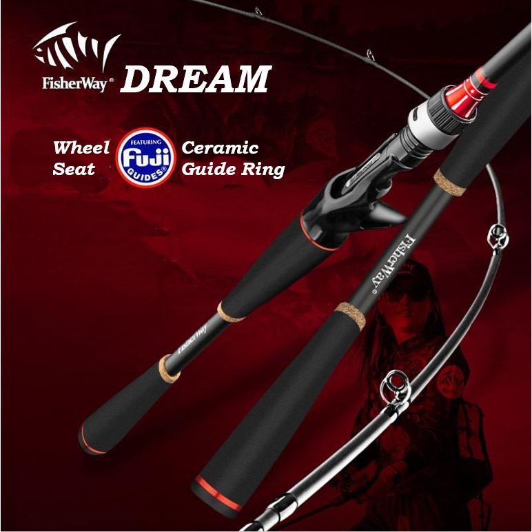 dream of fishing pole Team Rpl Power Carp rod  SportIT Control the rig as you like by making long casts without stress and feeling clear the changes in tidal currents SALE! Original Fuji Fisher Way
