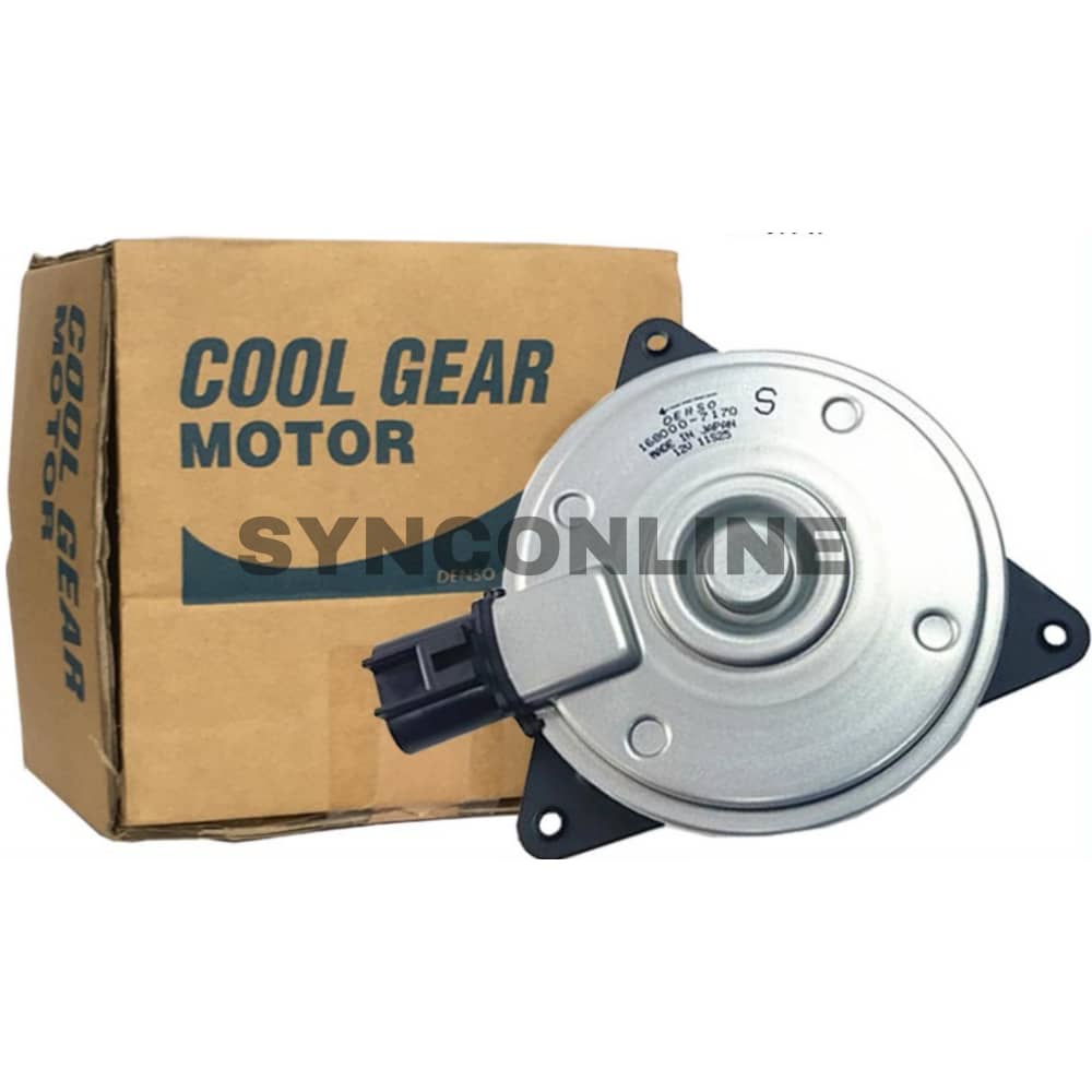100 ORIGINAL DENSO RADIATOR FAN MOTOR (1680001030/7170) ALZA 1.5