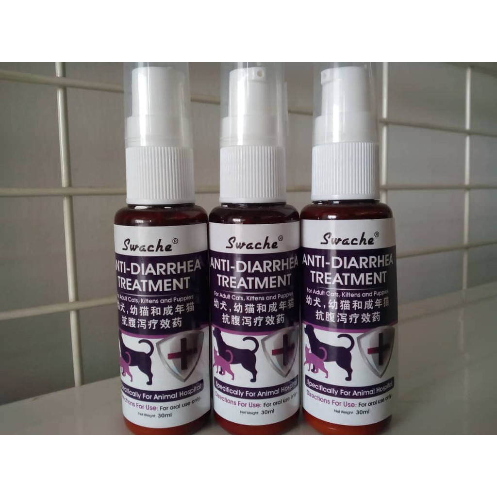 SWACHE AntiDiarrhea Treatment for pets/ubat ciritbirit untuk haiwan