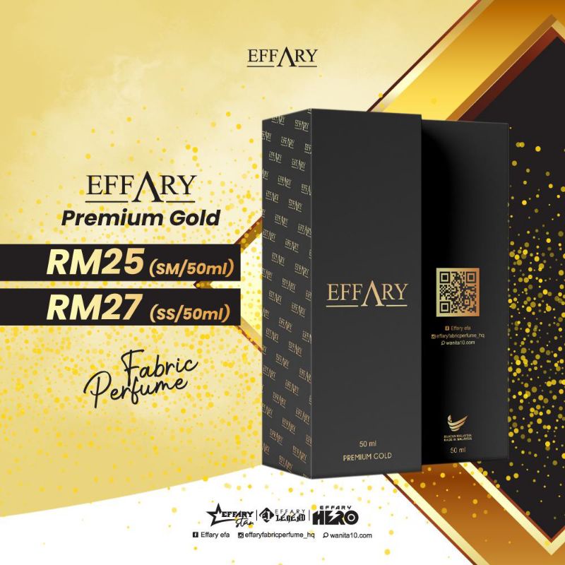 Effaryfabricperfumeblackgold | Shopee Malaysia