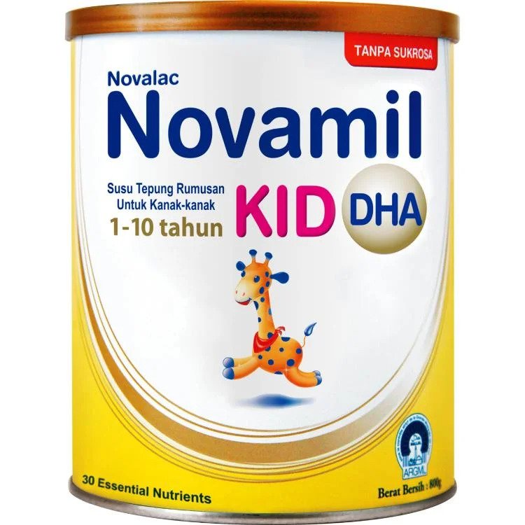 Novamil KID DHA 110 year old 800g Shopee Malaysia