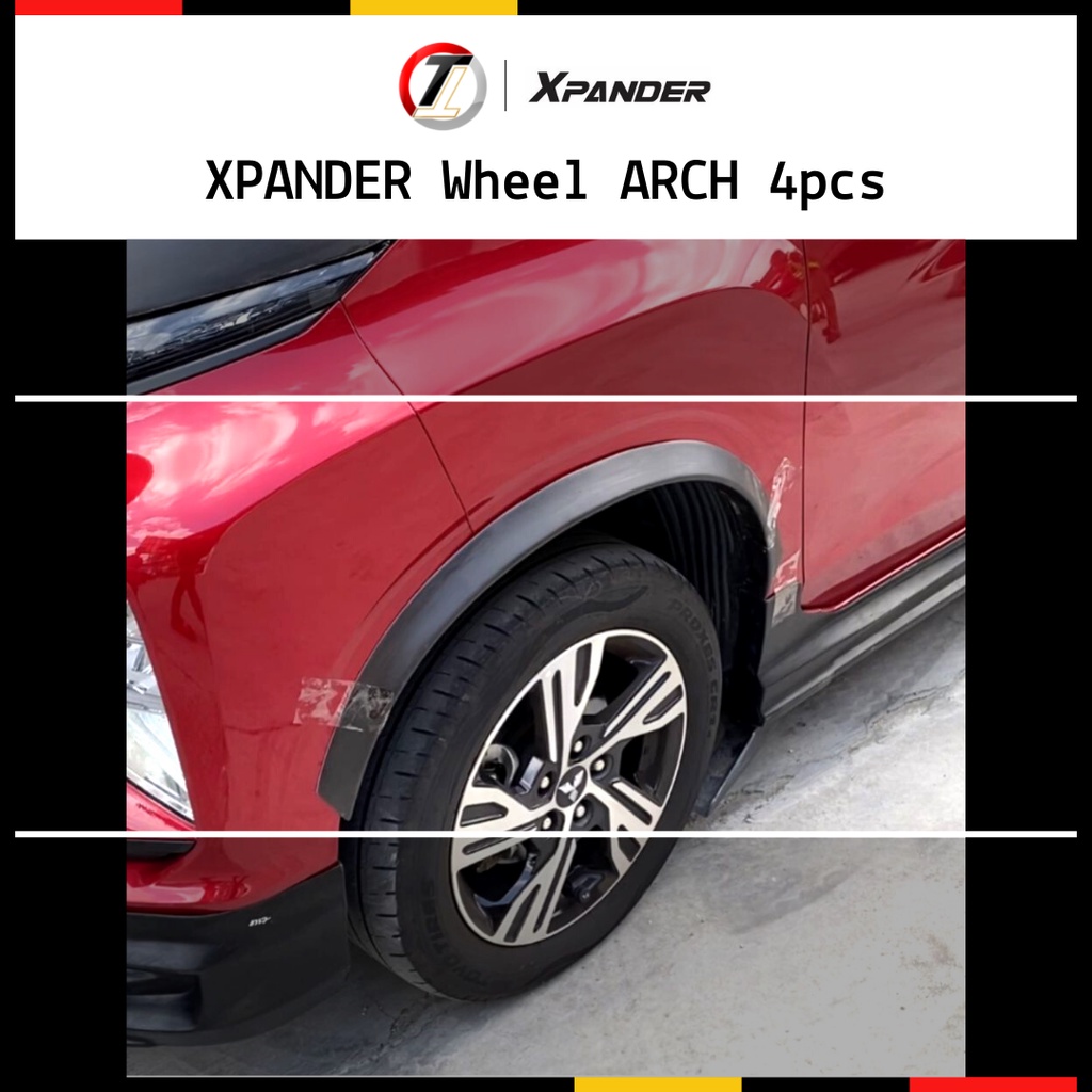 XPANDER Wheel ARCH 4pcs Mitsubishi Xpander Bodykit Shopee Malaysia