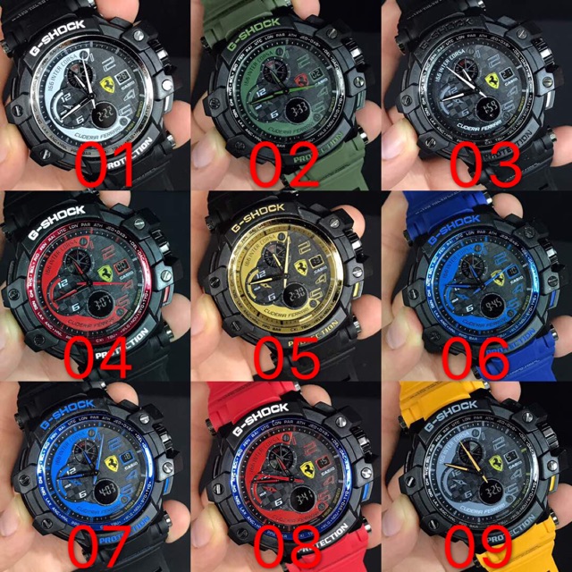 G shock ferrari outlet edition watches