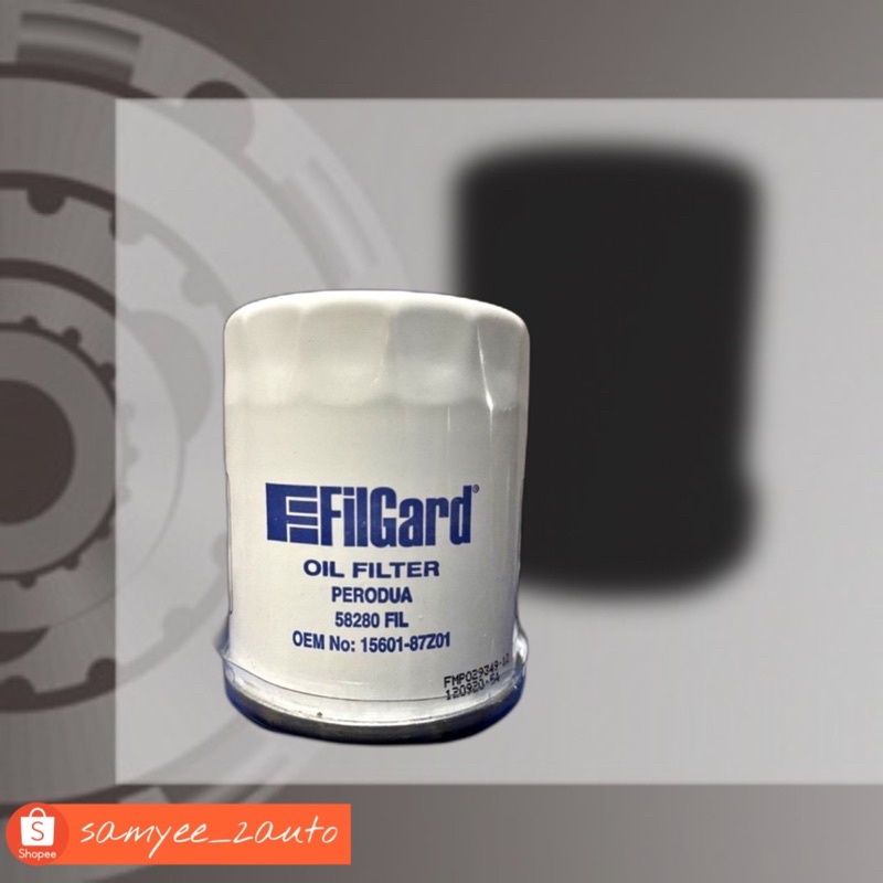 Perodua Filgard Oil Filter (58280) | Shopee Malaysia