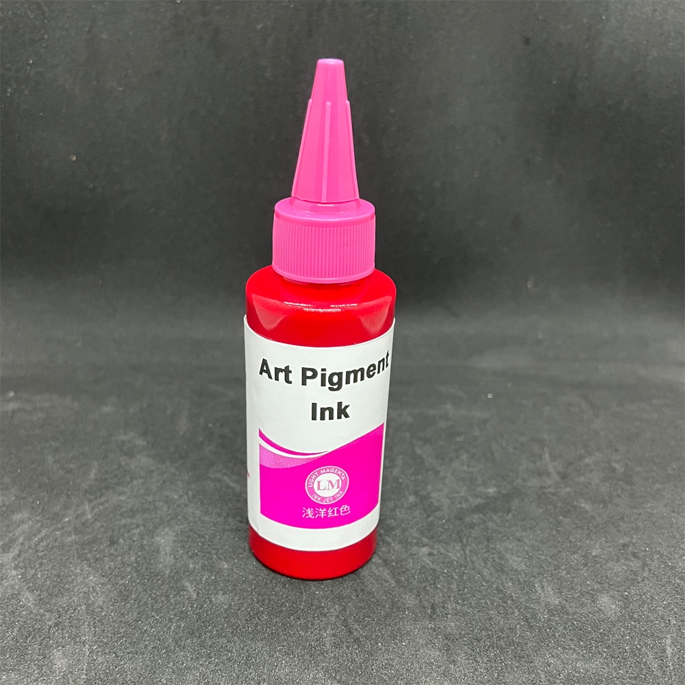 Art Pigment ink / Coated Pigment Ink for Mirrorcoat Sticker and Heat Press Printing Shopee