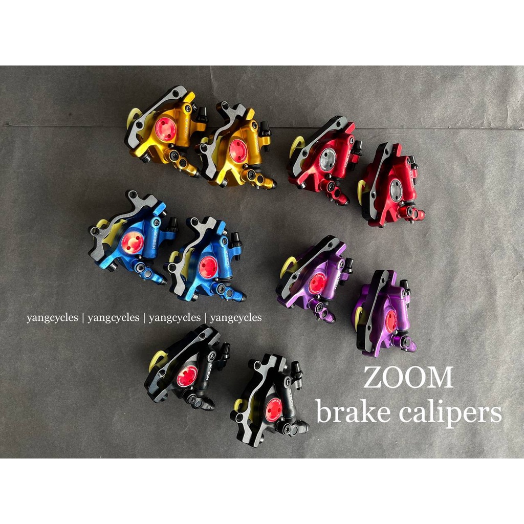 ZOOM XTECH HB100 Hydraulic Disc Brake Set Front & Rear Calipers(LOCAL ...