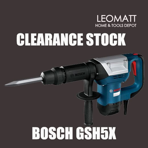 BOSCH Demolition Hammer GSH 5X ( Clearance Stock ) | Shopee Malaysia