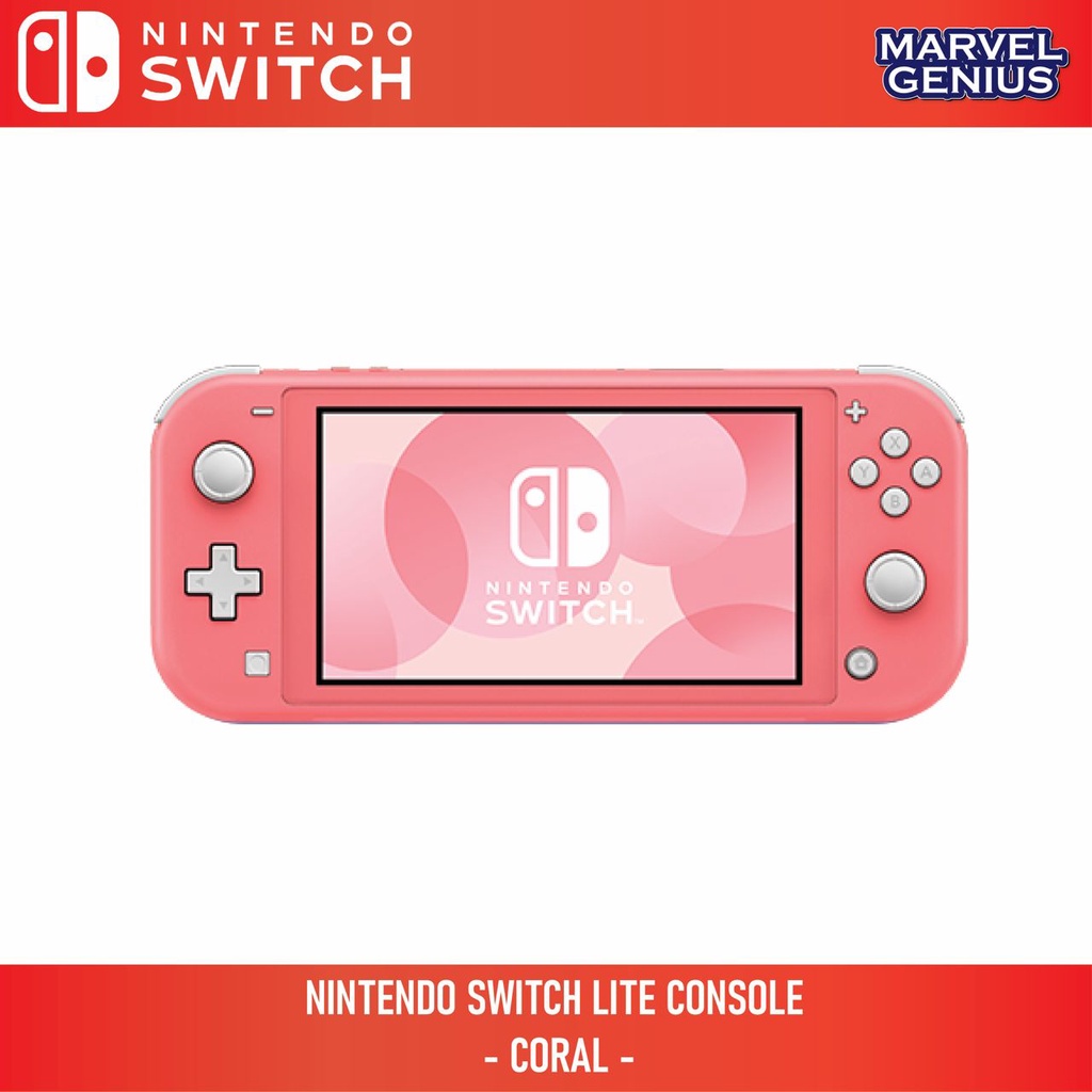 Nintendo Switch Lite CONSOLE- ZELDA HYRULE EDITION /Coral