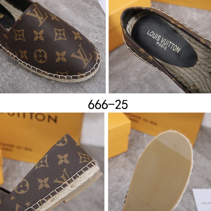 Women's Shoes LV Louis Vuitton Espadrilles Loafers HB666-25