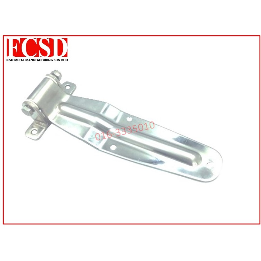 BH-002B-S-BA Lorry Truck Box Van Body Steel Hinge Engsel Lori Trak 1pcs ...