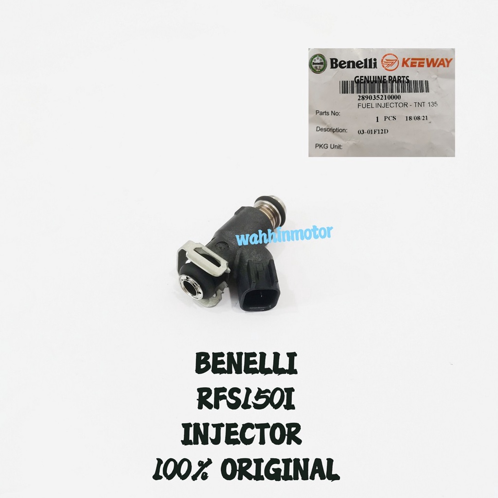 BENELLI RFS150I RFS150 RFS 150 FUEL INJECTION INJECTOR ORI 28903521000 ...