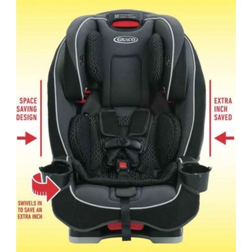 Graco Slim Fit All In One Convertible Car Seat Camelot Shopee Malaysia