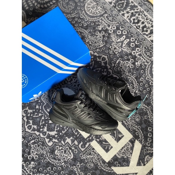 ZX2K BOOST TRIPLE BLACK | Shopee Malaysia