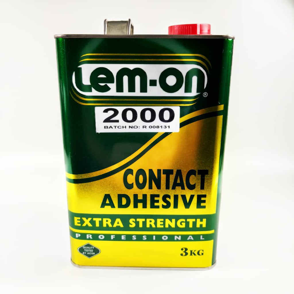 LEMON CONTACT ADHESIVE GLUE FOR USE TO BOND WOOD/PLYWOOD/SPONGE