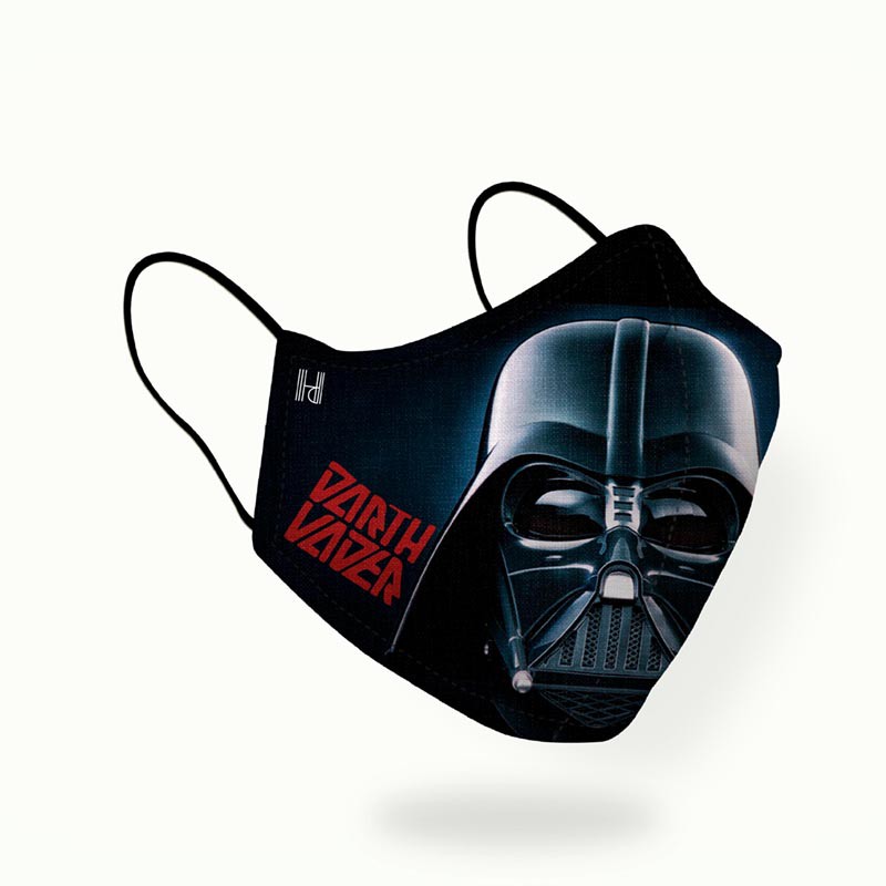Face Mask Double Layer Darth Vader washable Non medical reusable mask ...