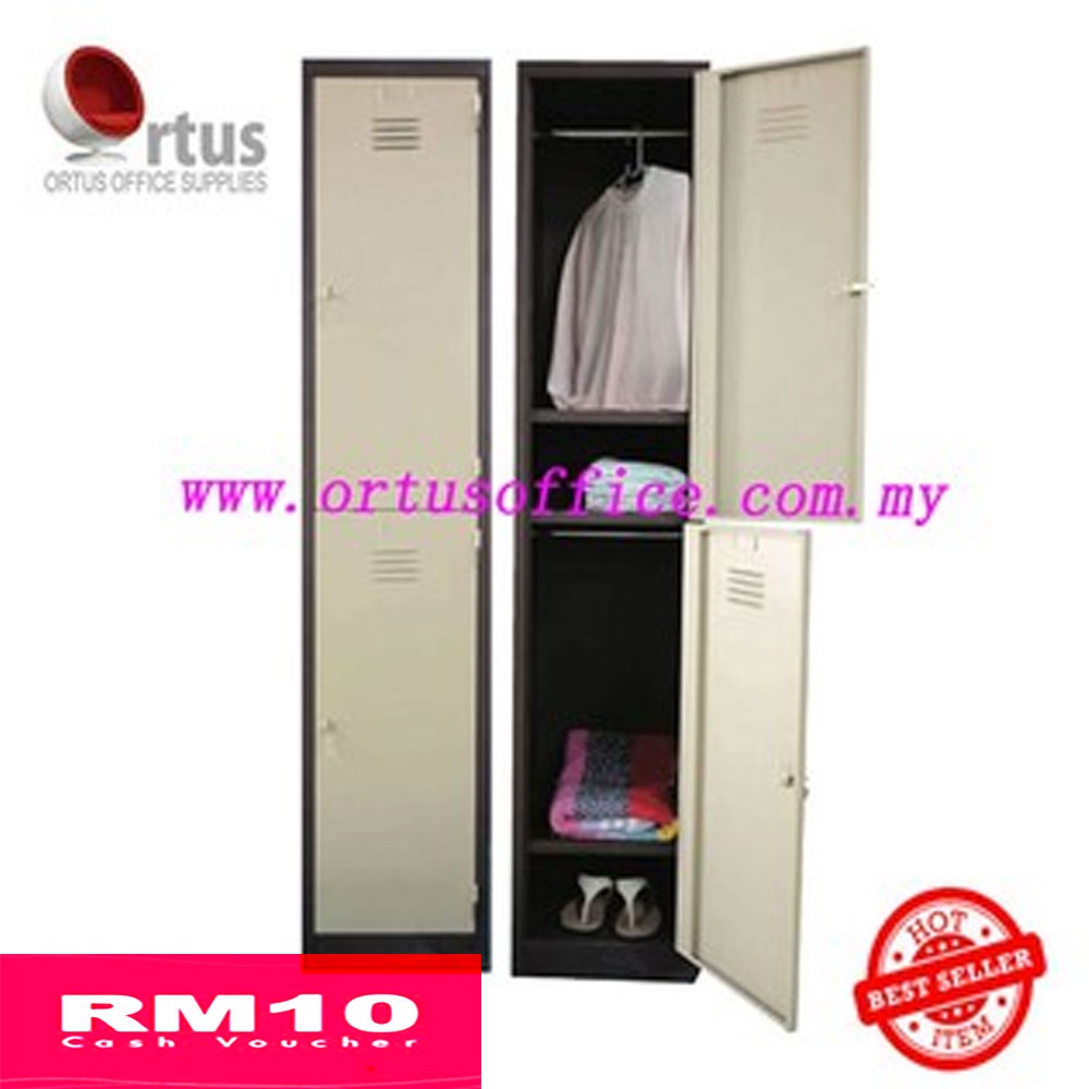 *Delivery KL & SELANGOR Only* 2 Compartment Steel Locker / Office