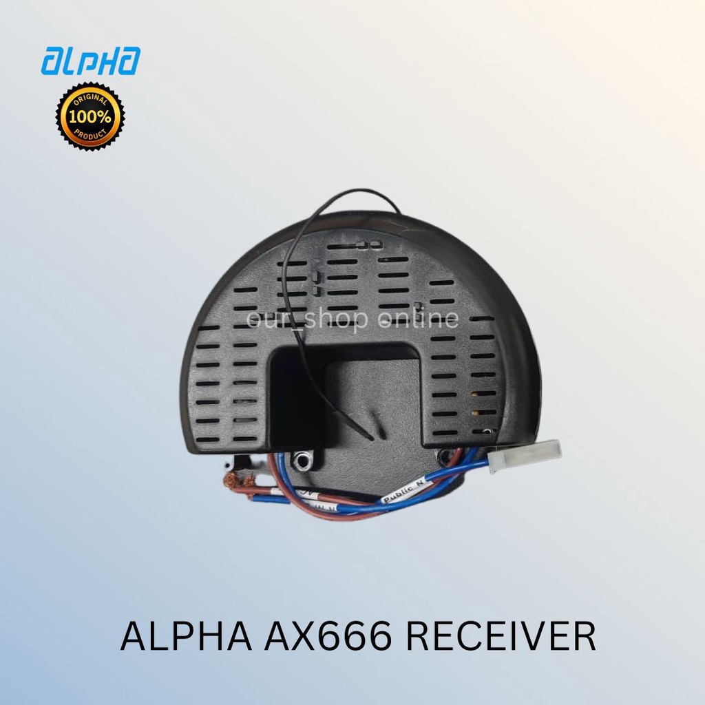 [ORIGINAL] ALPHA FAN PCB/RECEIVER FOR ALPHA FAN (AX666) | Shopee Malaysia