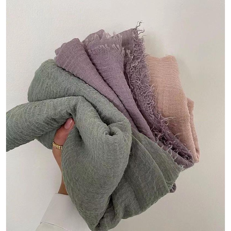 shawl arabic fringe