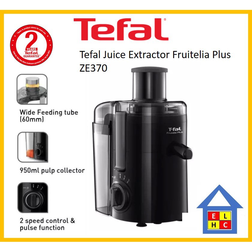 Tefal Juice Extractor Fruitelia Plus ZE370 | Shopee Malaysia