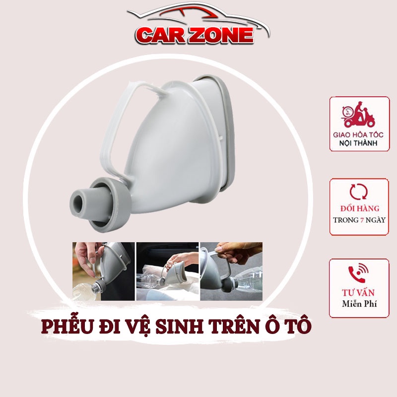 CarZone Convenient Emergency Toilet Funnel for Both Men and Women ...