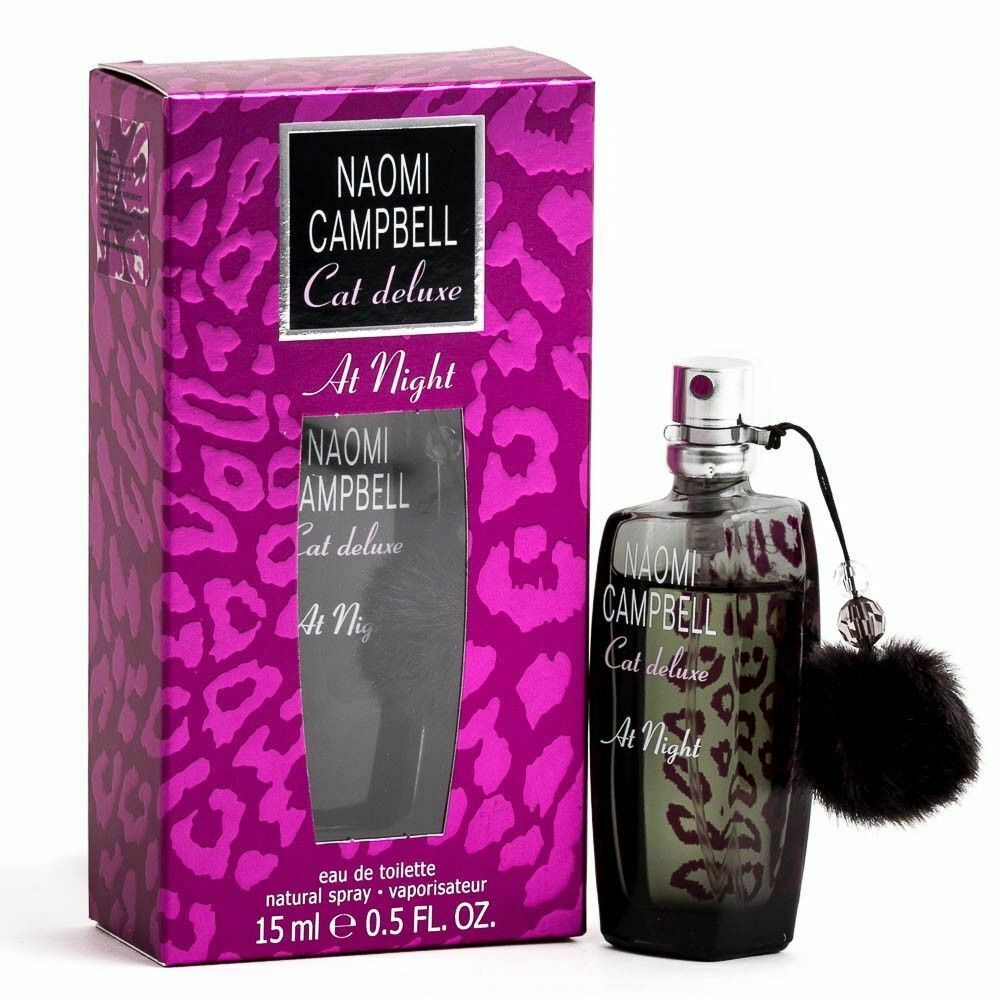 NAOMI CAMPBELL CAT DELUXE AT NIGHT EDT W NATURAL SPRAY 15ML