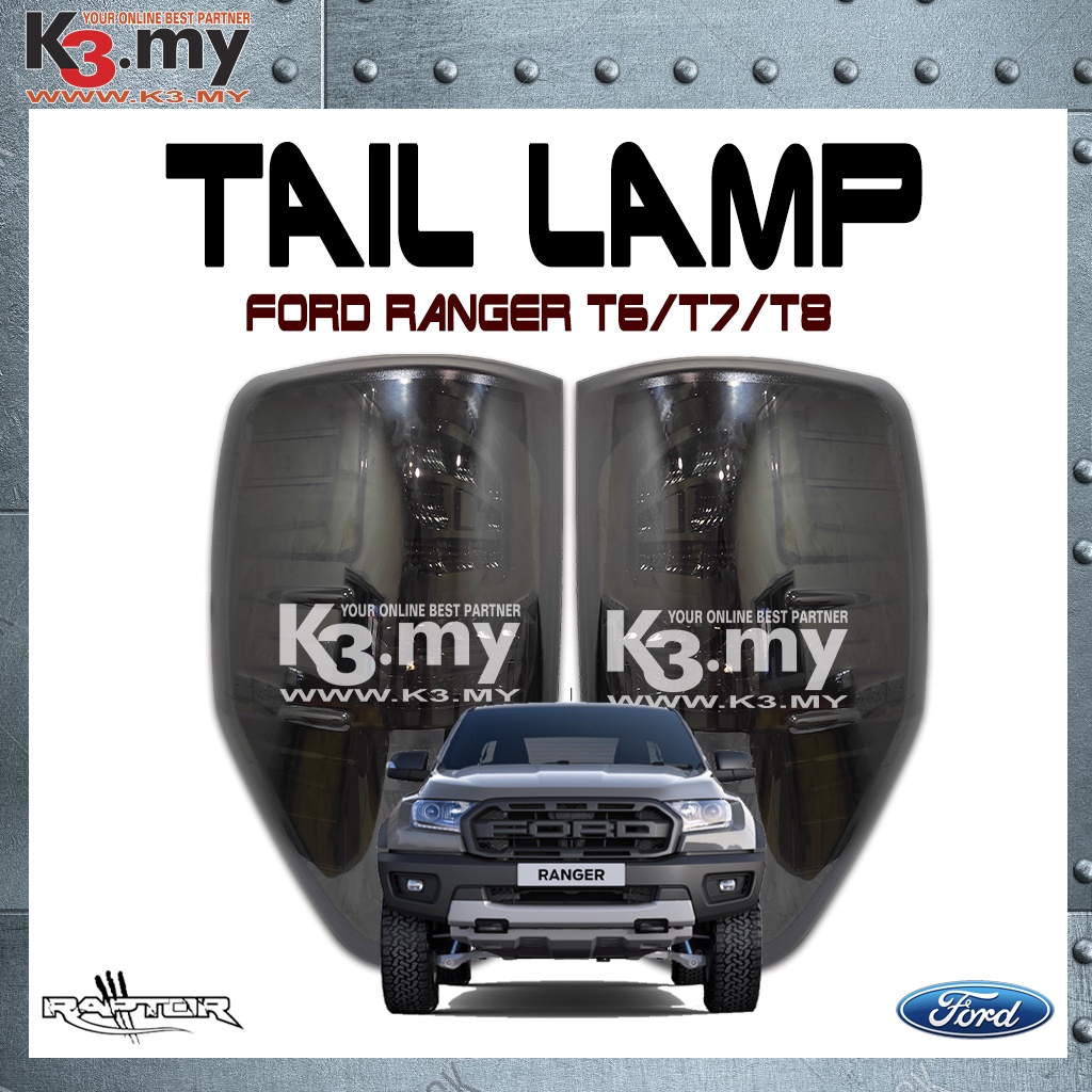Ford Ranger T6/T7/T8, Wildtrack, Raptor 2012-2018 Full LED Tail Lights ...
