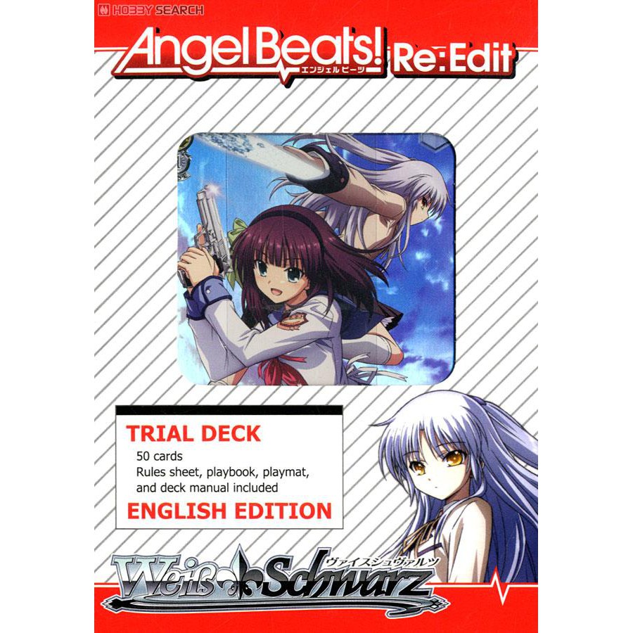 Weiss Schwarz Angel Beats Re:Edit popular Trail Deck English Edition