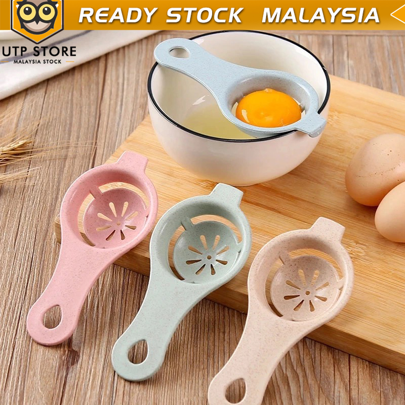 Utp Egg Yolk Separator Wheat Fiber Egg Separator Egg White Egg Yolk