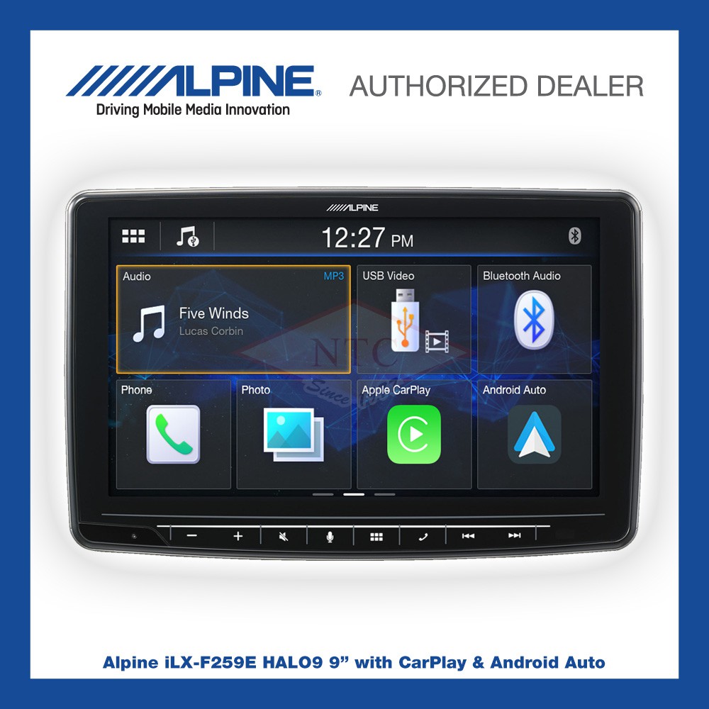Alpine - X803D-U 8” Touch Screen Navigation with TomTom maps, compatible  with Apple CarPlay and Android Auto