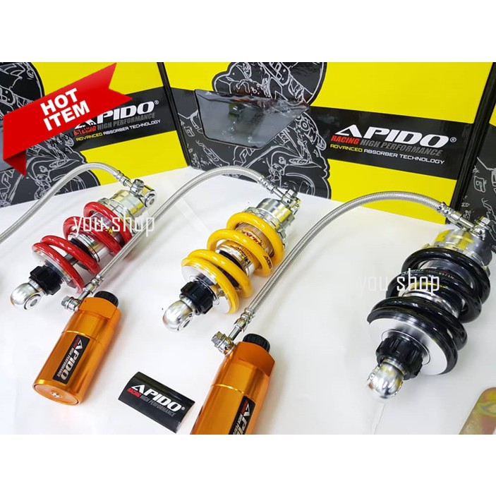 APIDO NEW DESIGN DUOBLE ADJUSTABLE GAS MONOSHOCK Y15ZR V1V2, LC135 V1