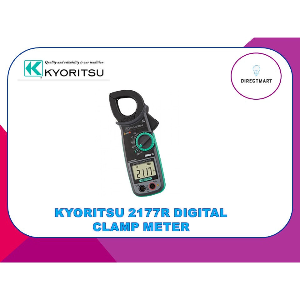 Kyoritsu 2117R AC Digital Clamp Meter KEW 2117R (NEW & ORI KYORITSU ...