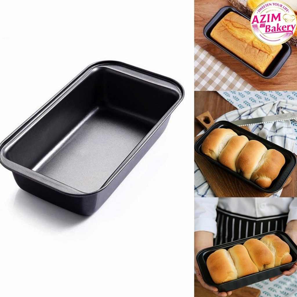 Non Stick Rectangular Loaf Pan | Loyang Roti Loaf Pan | Bread Baking ...