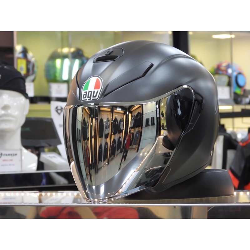 AGV K5 Jet Matt Black Helmet Color visor not included Shopee