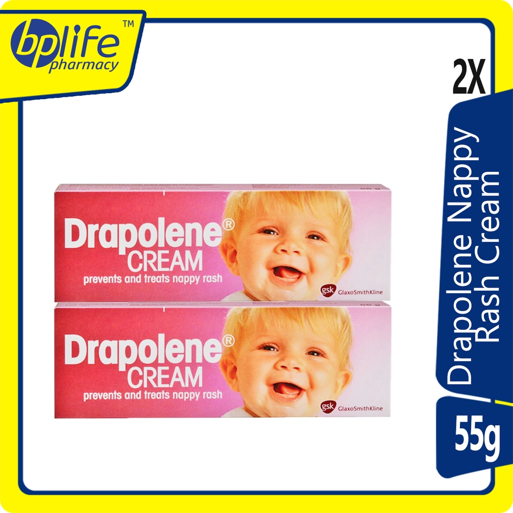 Drapolene Nappy Rash Cream 2 x 55g (Value pack) Shopee Malaysia