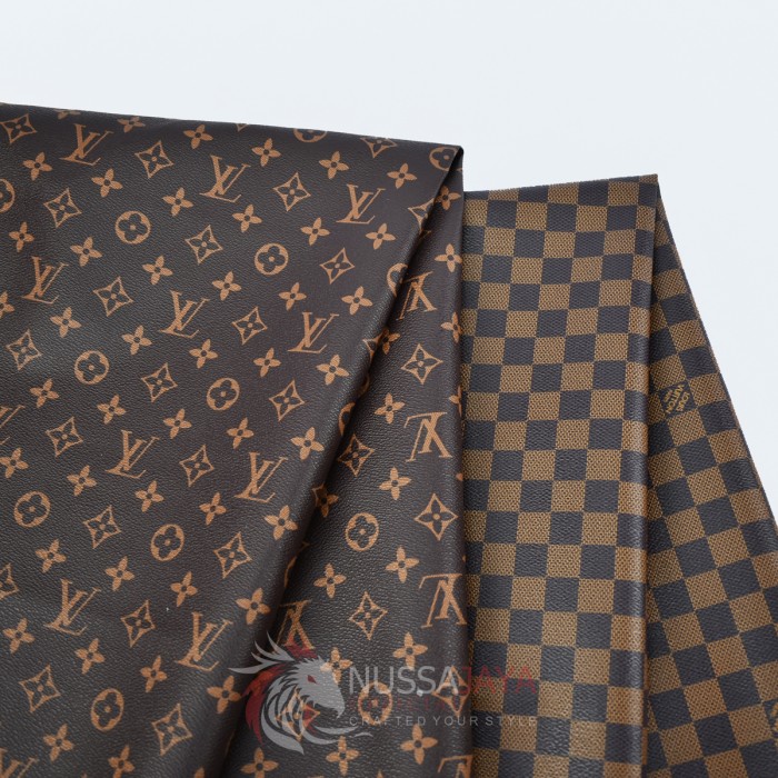Lv Vinyl Synthetic Leather/Faux Leather/Synthetic Leather - LV Mono