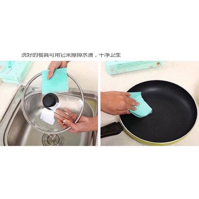 Removable cleaning cloth 80pcs | Shopee Malaysia