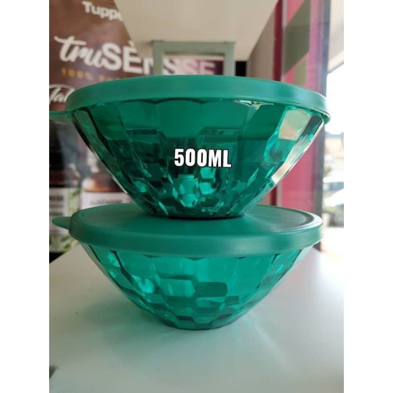 Prism Bowl Set Tupperware 500ml (2pc) | Shopee Malaysia